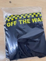 VANS MENS OF THE WALL BLACK T SHIRT