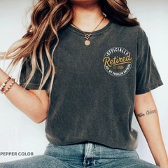 Funny Retirement Shirt Retired 2026 Teacher Gift for Women Men