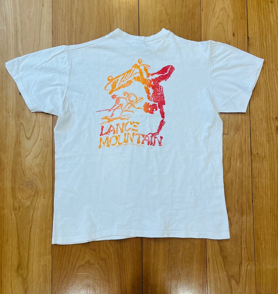 Vintage OG Powell Peralta Skateboard Lance Mountain Bones large Shirt Tony Hawk