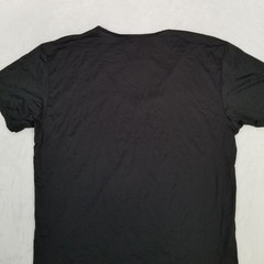UNIQLO AIRism Men’s Small Black Stretch T-Shirt V-Neck Short Sleeve Casual