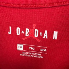 Jordan Mens XXL Red Graphic Jumpman Logo Short Sleeve T-Shirt