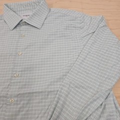 Men Goodfellow & Co Long Sleeve Stretch-Collar Button-Down Shirt Size 17-17.5