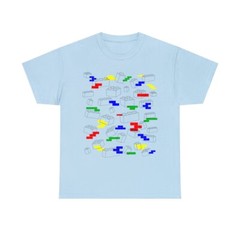 Brick Pattern T-Shirt (light colors)