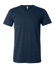 BELLA + CANVAS Unisex Heather CVC V-Neck Tee – 3005CVC