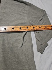 Field Master Shirt Mens Medium Gray Henley Outdoor Casual Daily Preppy Tee