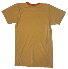 Lot Of 2 American Apparel Ringer Neck T Shirt Single Stitch Adult Small Slim Fit