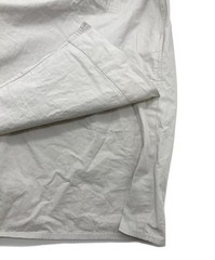 AUBETT Heavy broadcloth side vent short sleeve oversized shir