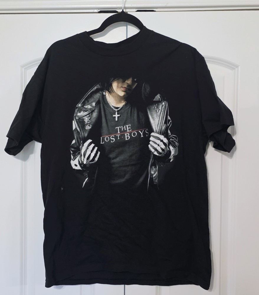 The Lost Boys Movie T Shirt Black Vampire Horror Film Tee Mens Large Double…