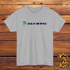 Olympic Airways Logo T-Shirt Black/Grey/White/Navy /Red/Light Blue S-5XL