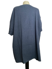 ATHLETIC WORKS Breathable Navy Blue Short Sleeve Crew Neck T-Shirt Sz L*