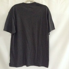 Nike Y2K Mens Dark Gray Straight Hem Short Sleeve Casual Graphic T Shirt Size L
