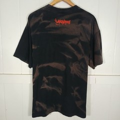 Lightsleepers Hawaii Akuma Shaka Graphic T-Shirt Mens XL Bleach Dye Streetwear