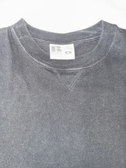 Black Faded Russel Athletic Pro Cotton Tee Size XL Essentials Y2K Essentials