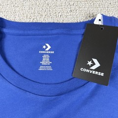 Converse All Star Chuck Taylor Patch Logo T-Shirt Blue Men’s Size XXL