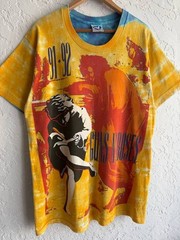 Vintage Guns N’ Roses Use Your Illusion Tour Liquid Blue Single Stitch T-shirt