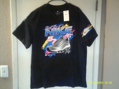 NEW NIKE RACING “Air Max 97 Racing Tee” MEN’S BLACK PINK T-SHIRT 2XL DR8000-010