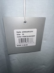 Hickey Freeman Crew Neck Short Sleeve Cotton Blend T-Shirts Porcelain Mint XL