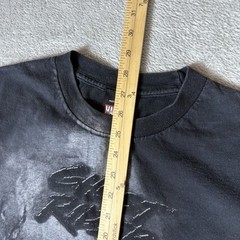 VINTAGE Marvel Mad Engine Men T-Shirt Large Black Ghost Rider Skull Graphic Tee