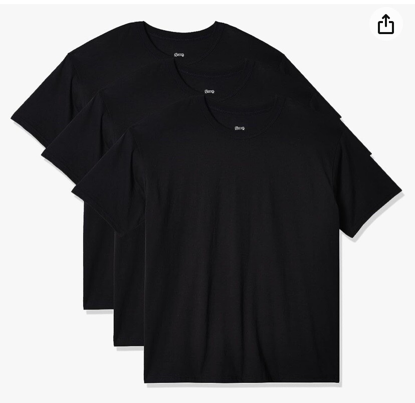 M280-3 Soffe Adult USA 50/50 Military Tee 3-Pack