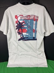 Reel Life Men’s Short Sleeve Graphic Tee Size Medium Light Grey