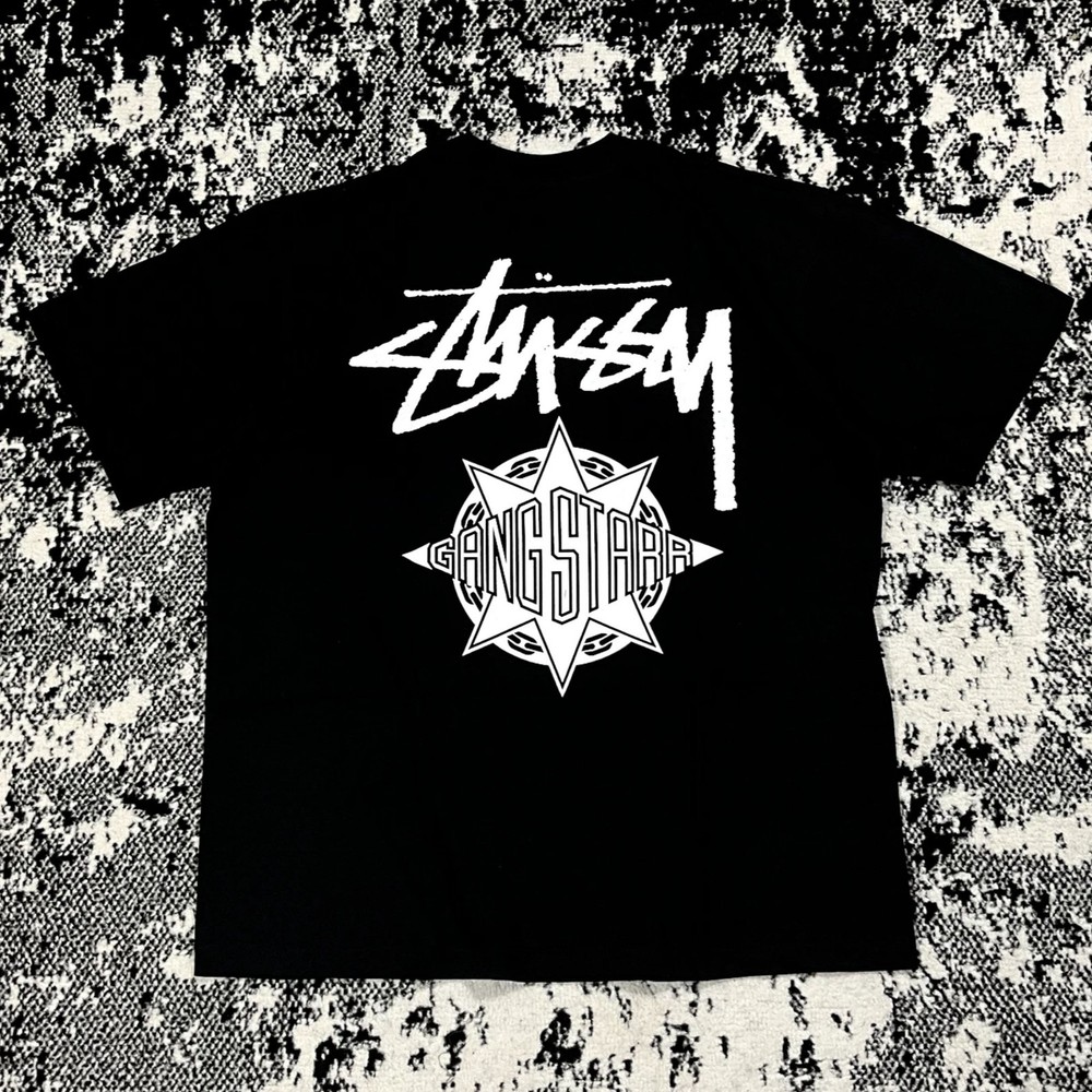 BRAND NEW STUSSY GANGSTARR TAKE IT PERSONAL TEE BLACK S-5XL FREESHIPS