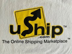 Vintage 2005 uShip eBay Live! San Jose Promo T-Shirt Large Gildan White Tech Tee