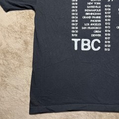 The Band Camino 2023 Tour T Shirt Mens XL Black Los Angeles Apparel Concert Tee