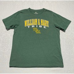 Colosseum Mens XL William & Mary Tribe T-Shirt Heather Green Short Sleeve Tee