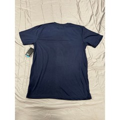 Quiksilver Mens Boarding Company Graphic T-Shirt Navy Blue Cotton Size Large NWT