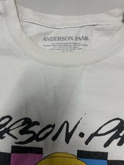 Anderson Paak Best Teef in the Game Tour 19 Men’s T Shirt XL White Tour *stain*