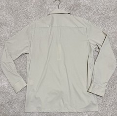 Negro Jeans Relaxed Fit Button Up Shirt Khaki Beige Men’s Large