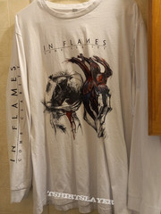 New In Flames Band Come Clarity White S to 5XL Longsleeve Shirt CK506