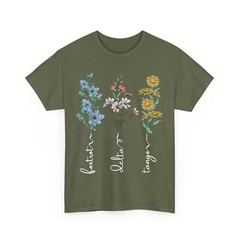 Foxtrots Deltas Tangos Flower Boho Women Men T-shirt,