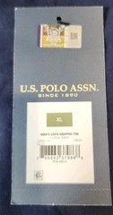 U.S. Polo Assn. Mens USPA Size XL Navy Graphic Short Sleeve T-Shirt