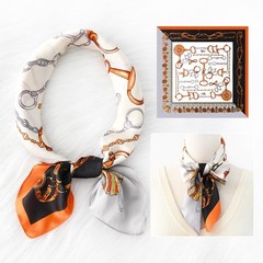 3 Pcs 27.5 Inches Satin Head Scarf Boho Scarves Headbands for Bag Hair Access…
