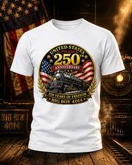 Big Boy 4014 Vintage 250 Steam Locomotive Railroad Train T-Shirt