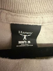 Hanes Beefy-T Celebrating 50 Years Hallamore Clydesdales Graphic Tee