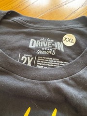 The Last Drive-In Official Season 5 2023 Joe Bob Briggs with Logo T-Shirt