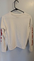 1984 Gremlins Long Sleeve Vintage Crew Neck T-Shirt White/Red L/G RARE Gizmo