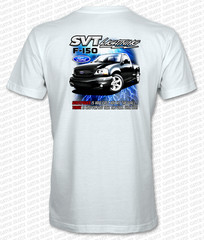 Ford SVT Lightning 2001-2002 Black Truck Full Color DTG PRINTED T-Shirt