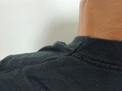 Vintage 90s Pocket Tee Shirt L Tight Fit Minimal Grunge Single-Stitch Cotton USA