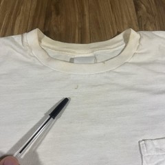 Vintage Banana Republic Shirt Mens Large White Tiger Safari Graphic Pocket Tee