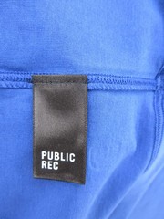 Public Rec Shirt Men Large Blue Go To Tee Pullover Tencel Pima Athleisure Tshirt