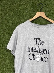New Balance The Intelligent Choice Basketball Logo Tee Grey