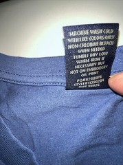 US Polo Assn Shirt Mens Adult Large Blue Cotton Short Sleeve Pony Pocket Casual