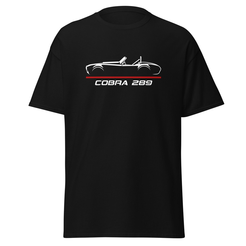 Shelby Cobra 289 1964 Slab Side Trans Am Racing Legend Graphic Tee T-Shirt Gift