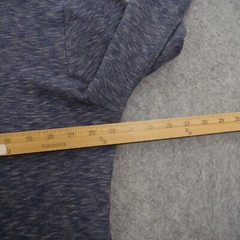 Jachs Shirt Mens Extra Large Blue Henley Button Long Sleeve Logo Cotton Dexter