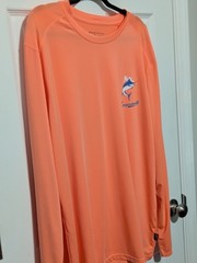 Margaritaville Mens Long Sleeve Breathable Lightweight Sun Tee XL Swordfish