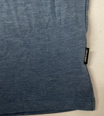 KENNETH COLE Men’s Organic Cotton Blend Crewneck T-Shirt XL BLUE 4-Way Stretch