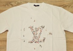 Louis Vuitton Mens Embroidered T-shirt Size US XL